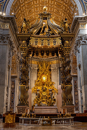 St Peters Baldachin by Bernini