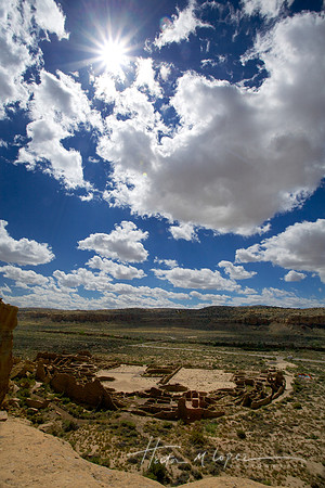 Chaco Culture National Monument Ruins