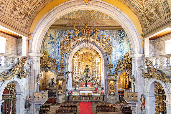 San Francisco Church Interior Guimaraes