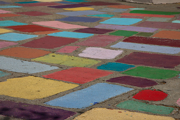 Colored Tiles, Balboa Park