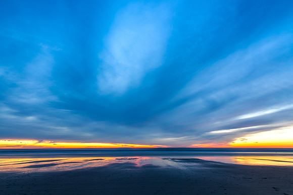 Blue Sky Sunset