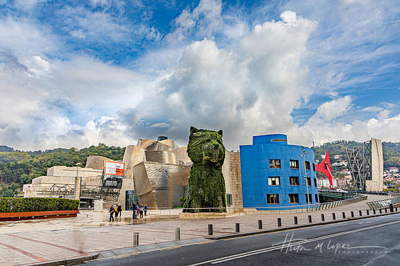 Guggenheim and Puppy