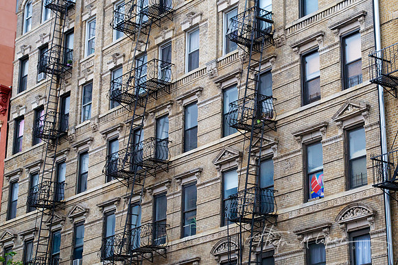 Ornate FIre Escapes NYC