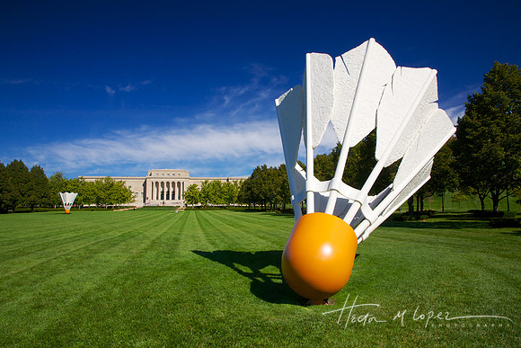 Nelson Atkins Museum and Shuttlecocks