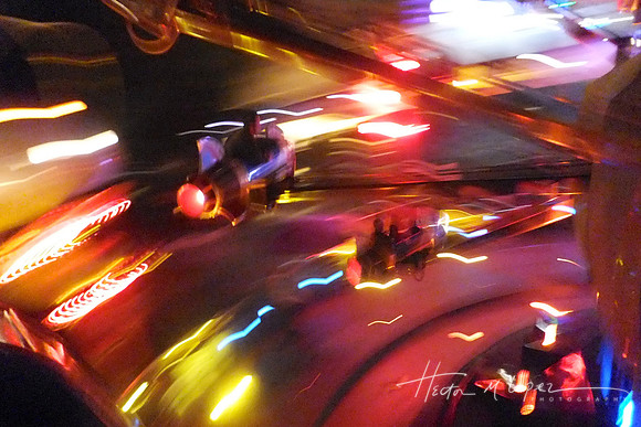 Flying Thru Neon