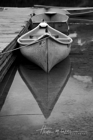 Canoe B&W