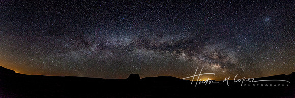 Milky Way over Chaco_