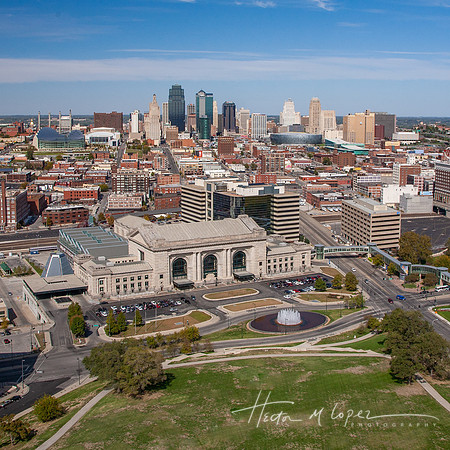 K. C. Union Station and Skyline