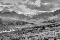 Tombstone Mountain BW
