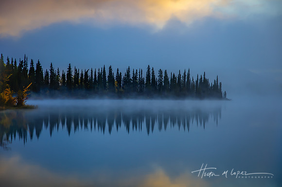 Boya Lake Dawn