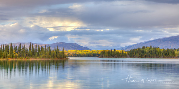 Boya Lake Evening