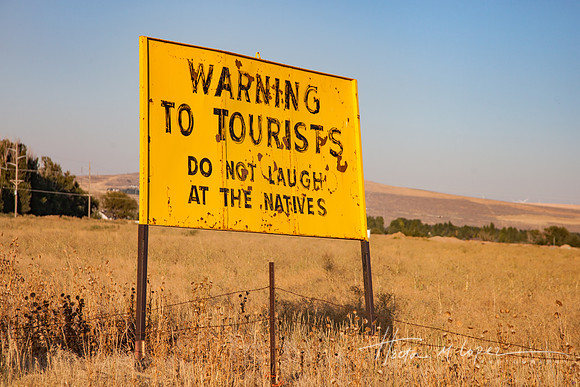 Warning to Tourists