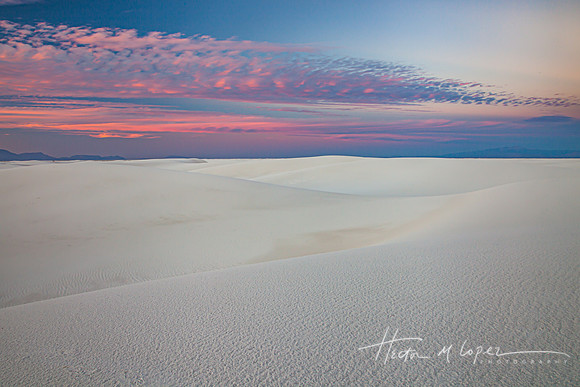 White Sands Evening