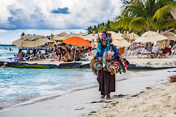 Beach Vendor Isla Mujeres