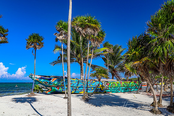 Beached Boat at Chamicos