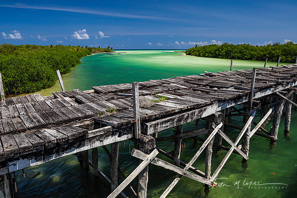Old Sian Kaan Bridge