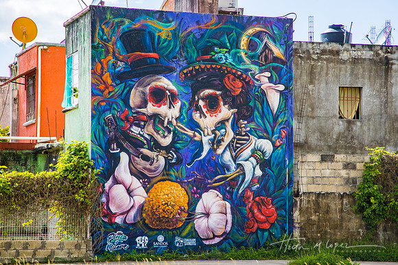 Playa del Carmen Mural Art