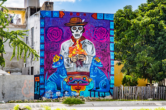 Playa del Carmen Mural Art 2