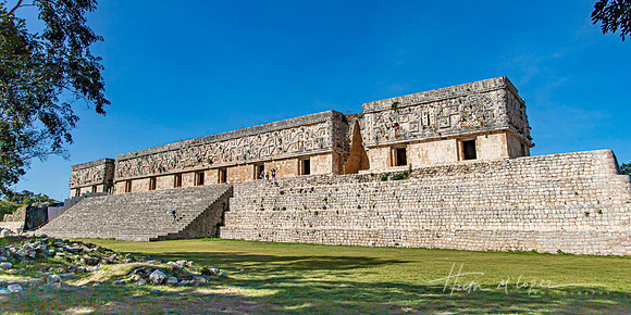 Palace of the Governors Uxmal Yucatan