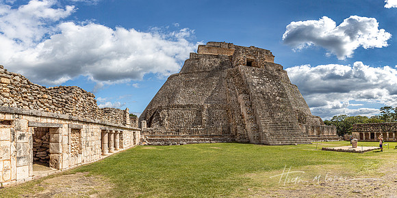 Uxmal Pyramid of the Magician 4