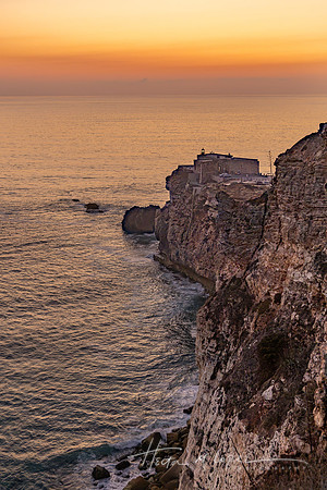 Farol de Nazare Sunset