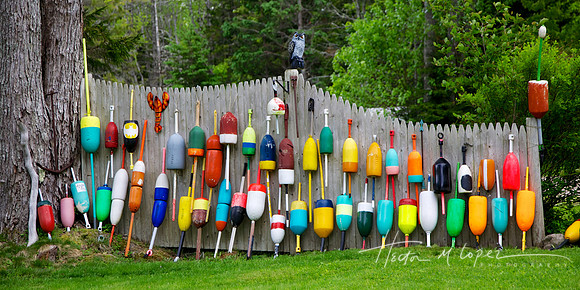 Boothbay Harber Maine Buoys