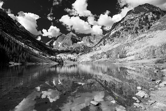 Maroon Bells in Yellow