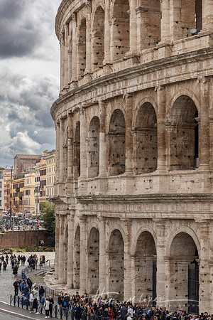 Colosseum Arches Detail