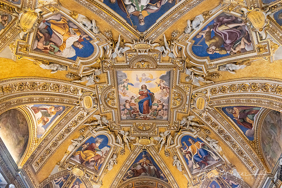 Santa Maria Maggiore Baptistry Ceiling