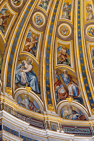 St Peters Basilica Dome Detail