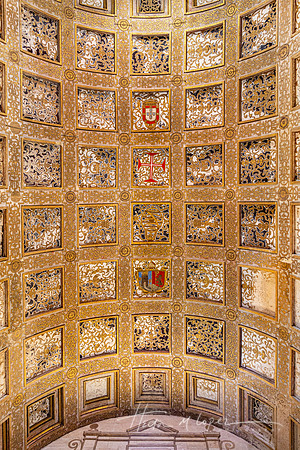 Castelo of the Knights Ceiling