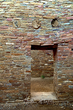 Door, Chaco Culture NP