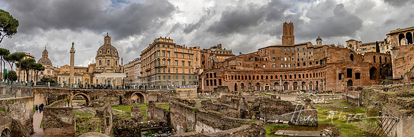 Trajan Forum Panorama