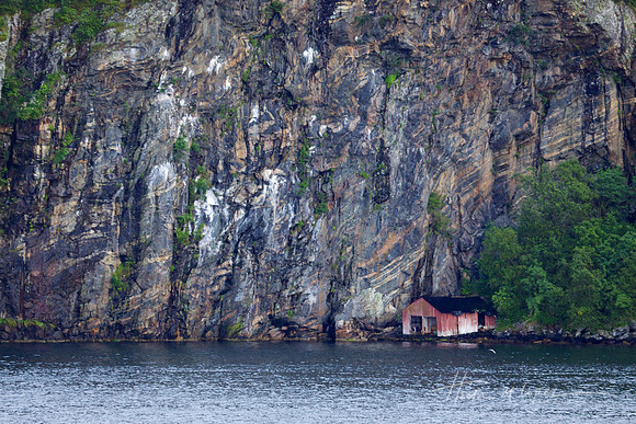 Lonely Boathouse, Bergen Norway