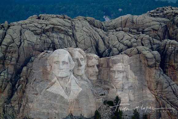 Mt Rushmore Aerial