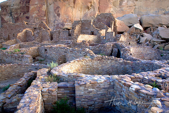 Pueblo Bonito Walls, Chaco