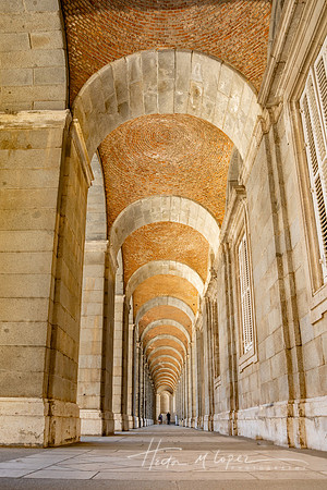 Palacio Real de Madrid Collonade