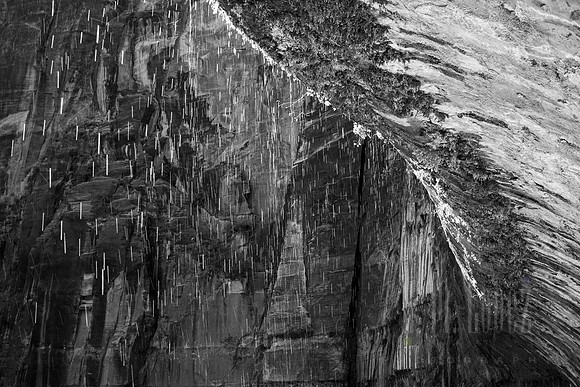 Dripping Falls Zion National Park