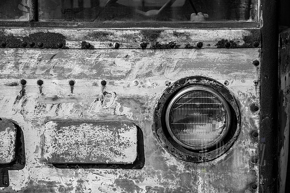 Old Bus Up Close