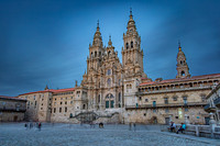 Santiago Cathedral at Dusk
