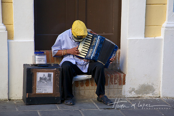 Accordion Man, Old San Juan