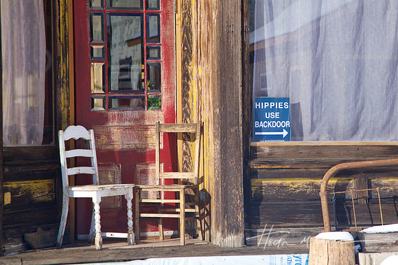 Hippies Use Back Door